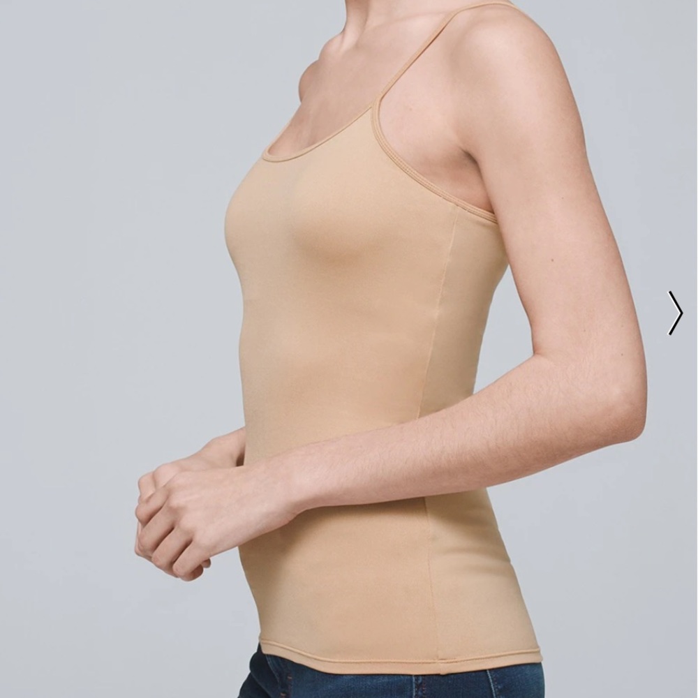 WHBM Essential Scoop Cami XS Extra Small Espresso Brown $30 NWT - Picture 8 of 13